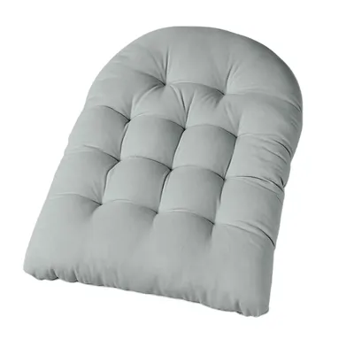 Image de HOMESCAPES Coussin semi-circulaire pour fauteuil suspendu – Gris