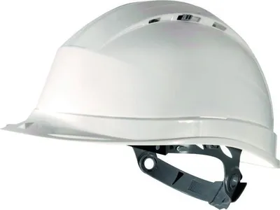 Produktbild von Weißer Baustellenhelm verstellbar