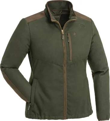 Produktbild von Pinewood 3807 Nydala Windproof Wool Damen Jacke Moosgrün/Wildlederbraun (182) XL