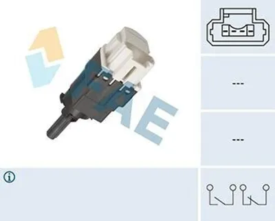 Produktbild von FAE Bremslichtschalter 24893 für RENAULT Clio III Schrägheck (BR0/1, CR0/1) mechanisch