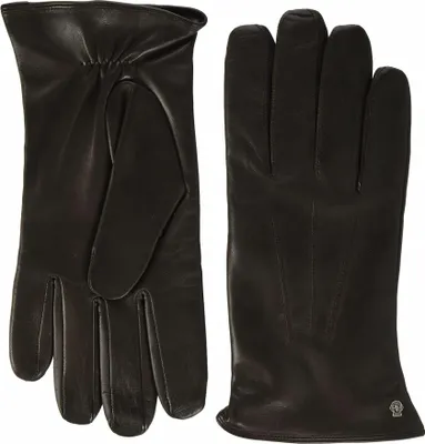 Image de Roeckl Hommes Gants en cuir nappa Riga avec doublure en laine