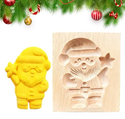 Produktbild von Holzförmchen für Kekse, ideal für Feiertage, in verschiedenen Designs