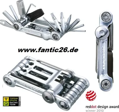Produktbild von Topeak Fahrrad Tool Mini 20 Pro silber
