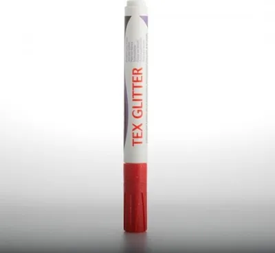 Obrázek produktu pro TEX GLITTER fixa na textil - Karmínová 6 ml