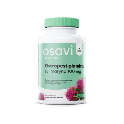 Productafbeelding van Osavi mariadistel, silymarine 100 mg (120 capsules) 8701
