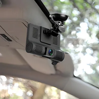 Produktbild von Dashcam Auto mit Rückfahrkamera KFZ Kamera Dash Cam Autokamera Video Recorder DVR 4 Zoll LCD Display Mini Fahrrekorder Loop Full HD 1080p 170° G-Sensor Car Retoo
