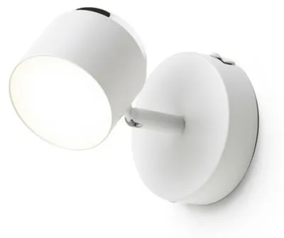 Immagine prodotto di RED - DESIGN RENDL RENDL NOVA I Applique, bianco cromato/acrilico opaco, 230 V, LED, 4,2 W, 3000 K, R14272