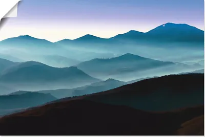 Produktbild von ARTland Poster Bergpanorama in Asturien Größe: 90x60 cm