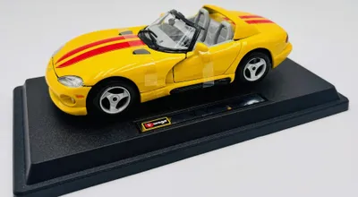 Produktbild von DODGE Viper RT/10 Gelb, BUR22024GE, Maßstab1/24, BURAGO