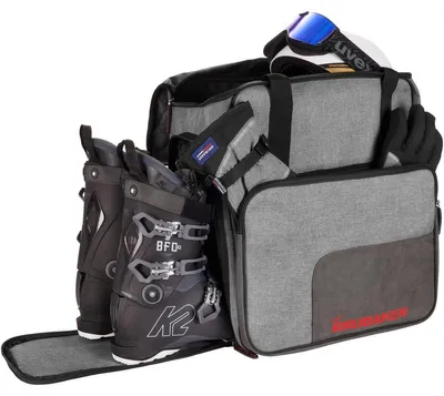 Productafbeelding van Skischoentas helmtas rugzak - Met apart vak voor laarzen - Robuust 600d polyester - Voor wintersport