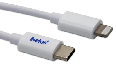 Obrázek produktu pro Nabíjecí/datový kabel USB-C USB Type-C 2.0 na Lightning 1 m bílý