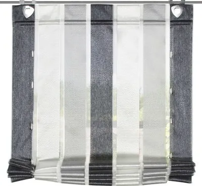 Produktbild von Ösenrollo Losana anthrazit 60x130 cm