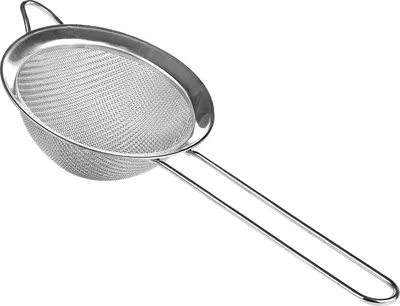Obrázek produktu pro Kuchyňské sítko z nerezové oceli 7 cm s jemnými oky na čaj a omáčku