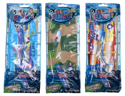 Produktbild von Spielzeug Wurfflugzeug Gleitflugzeug für Kinder, 20,5x18,5 cm