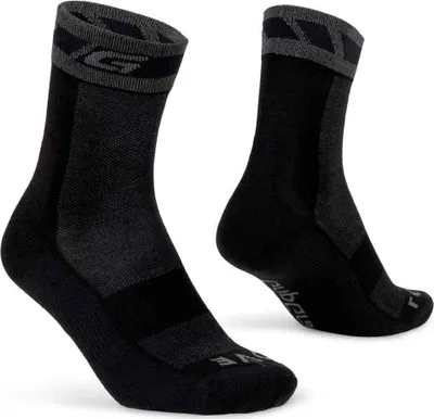 Produktbild von Gripgrab Meirno Winter Socken Schwarz EU 38-41 Herren,Damen Schwarz EU 38-41