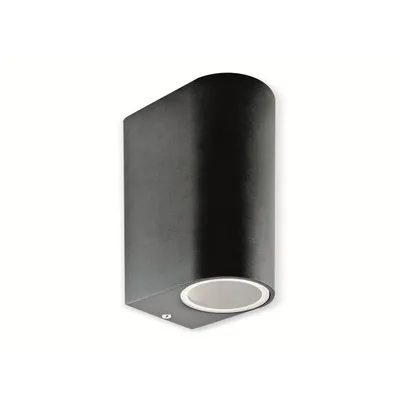 Produktbild von V-TAC Up Down Strahler VT-7652 (7509), 230V, GU10, IP 44, Aluminium, schwarz