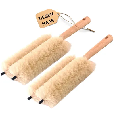 Produktbild von Novaliv 2x Jalousienbürste Jalousien Rolladenbürste Rollo Reinigungsbürste 29x8x5cm IDEAL auch als Heizung Reinigungsbürste 2-fach Gabel Jalousien-Staubwedel dustoff Rollladen reinigen