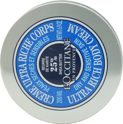 Produktbild von L'Occitane Shea Butter 25% Ultra Rich Body Cream Dry and Sensitive Skin 200 ml
