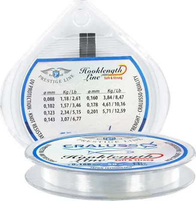 Produktbild von Cralusso Hooklemgth 50 M Monofile Schnüre Durchsichtig 0.250 mm Durchsichtig 0.250 mm