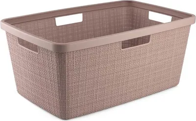 Image de Koš na prádlo Curver Jute 46L růžový