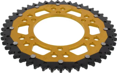 Image de Pignon ZF 48 dents pas 525 or noir double ZFD-1876-48-GLD