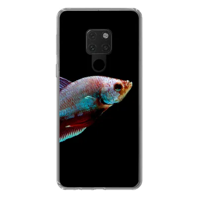 Produktbild von MuchoWow® Handyhülle Schutzhülle Hülle für Huawei P40 Lite Fische - Tiere - Licht Silikon Softcase Handy Hülle
