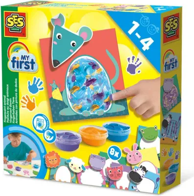 Zdjęcie produktu dla Malowanie Palcami Zwierzta  My First
