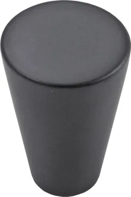 Produktbild von Hettich Möbelknopf Zinkdruckguss schwarz Ø 20,0 mm - 1 Stück