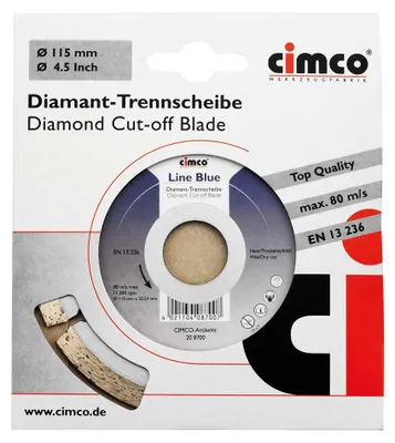Obrázok produktu pre Cimco tools Diamantový rezný kotúč 208700