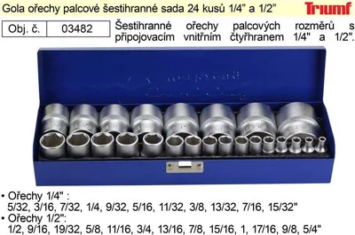 Produktbild von Condor werkzeug Steckschlüsselsatz 1194 Chrom-Vanadium-Stahl