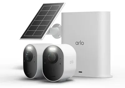 Image de Caméra de surveillance - Arlo - Ultra 3 Kit de 2 caméras + 1 panneau solaire