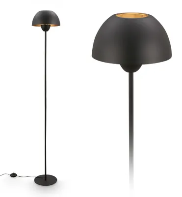 Productafbeelding van Staande lamp met voetschakelaar, E27 fitting, max. 10W, leeslamp, woonkamerlamp
