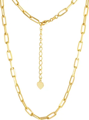 Produktbild von Zeeme Silber Collier 925/- Sterling Silber 40,5+4,5cm gelb 296250088V