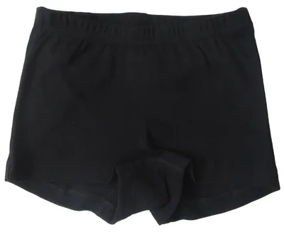 Produktbild von HERMKO 2710 Mädchen-Pant Panty aus 100% Baumwolle, Girl Unterhose Hose, Farbe:schwarz, Größe:128