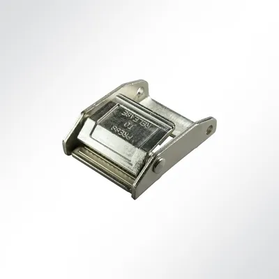 Produktbild von Lysel Verzinkte Klemmschnalle/ Gurtschnalle, (BxL) 50x78mm in Grau (10 Stück) 900kg