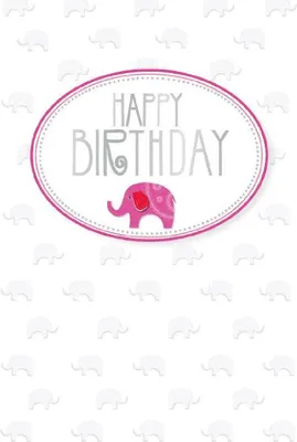 Zdjęcie produktu dla Artebene Carte Birthday Eléphant