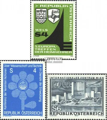 Produktbild von Briefmarken Österreich 1979 Mi 1615,1616,1617 (kompl.Ausg.) postfrisch Sondermarken