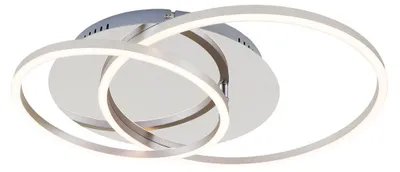 Obrázek produktu pro LED stropní svítidlo stropní svítidlo stmívatelné chrom-hliník 3000K Ø 30cm 40 W Briloner