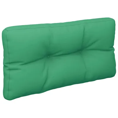 Immagine prodotto di vidaXL Cuscino Pallet verde 80x40x12 cm tessuto