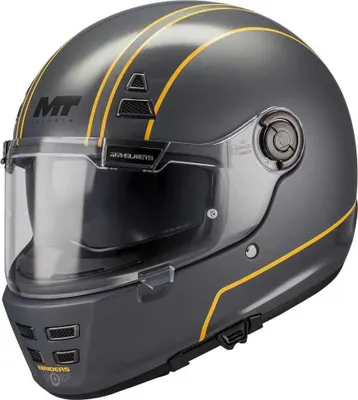Produktbild von MT JARAMA SV WILD Integralhelm M in orange/schwarz