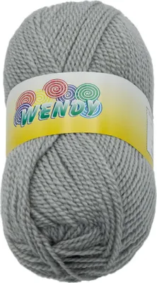 Produktbild von Garn WENDY - 100g / 190 m - Grau