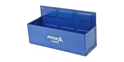 Produktbild von ASTA | Magnetische Ablage, Schwarz, Hänge-Regal, für Werkstatt, Organizer-Korb, mit Magnet-Rückseite, Magnetischer Werkzeugkasten