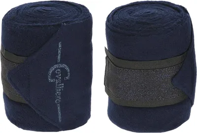 Produktbild von Covalliero Fleecebandagen Empara 4er Set Navy