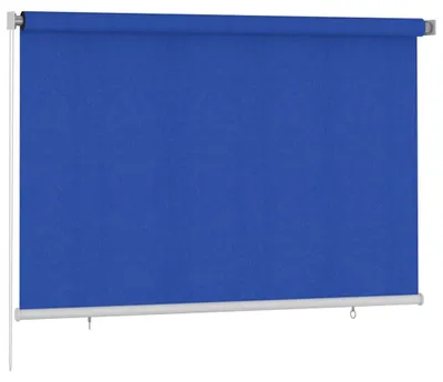Image de vidaXL Store extérieur 220x140 cm bleu HDPE