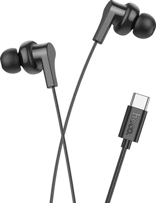 Immagine prodotto di Cuffie in-ear cablate USB C Hoco M114 nero