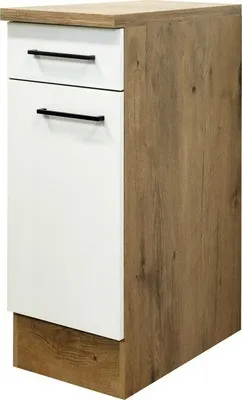 Obrázok produktu pre Kuchynská skrinka dolná s dvierkami Flex Well Vintea šírka 30 cm magnólie matná