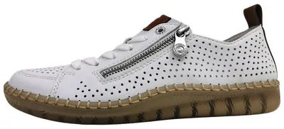 Productafbeelding van Rieker N240580 N24 Damenschuhe Schnürschuhe Sportive Weiß Freizeit