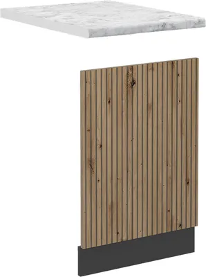 Produktbild von Frontblende Vicco R-Line Artisan-Eiche 45 cm , AP Marmor, Model 49244