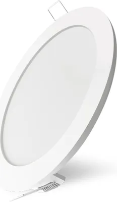 Produktbild von 15W LED Ultra Slim LED Einbauleuchte Panel PLUS Serie Rund Ø 200mm Neutralweiß
