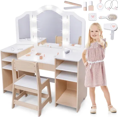 Produktbild von Kindertoilette mit LED-Licht und Zubehör, Mamabrum